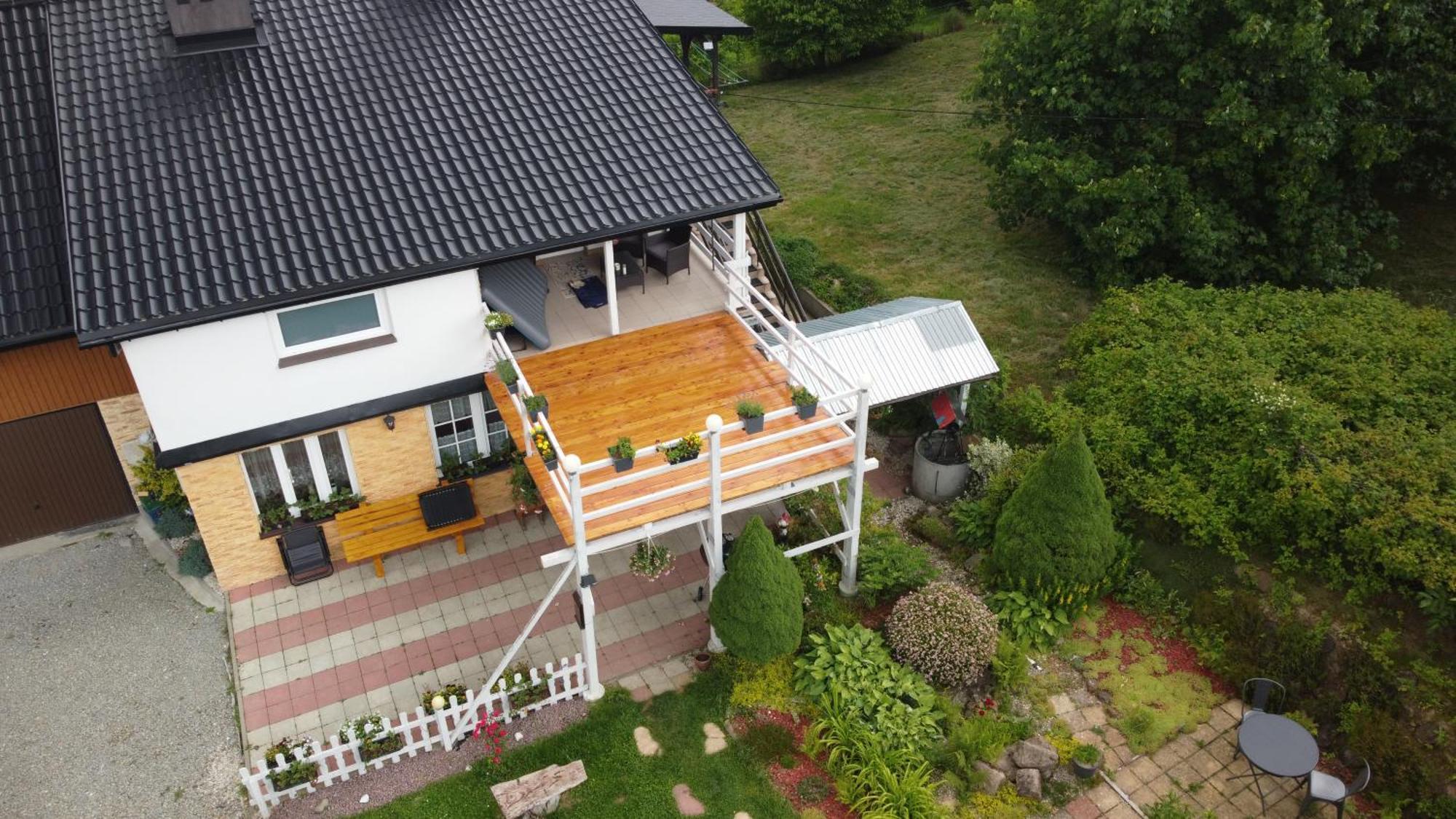 Ferienwohnung Zacisze Na Podzamczu Odrzykon Exterior foto